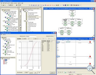 Quantitative Risk Assessment Software Screnn Shot